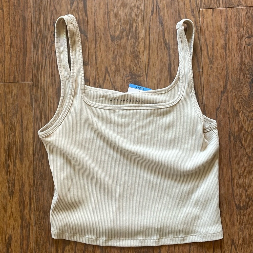 NWT Aeropostale Ribbed Crop Tank